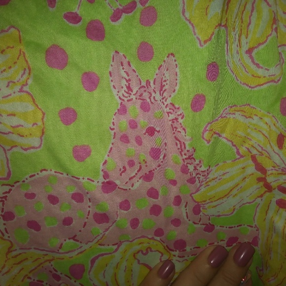 Lilly Pulitzer Kentucky Derby “Fillies for Lilies “ Medium - Picture 5 of 5